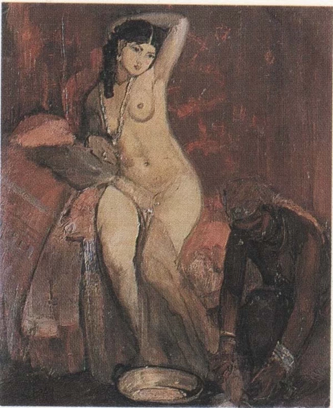 Nudo di donna con negra (toeletta) - Istituto Superiore Regionale Etnologico